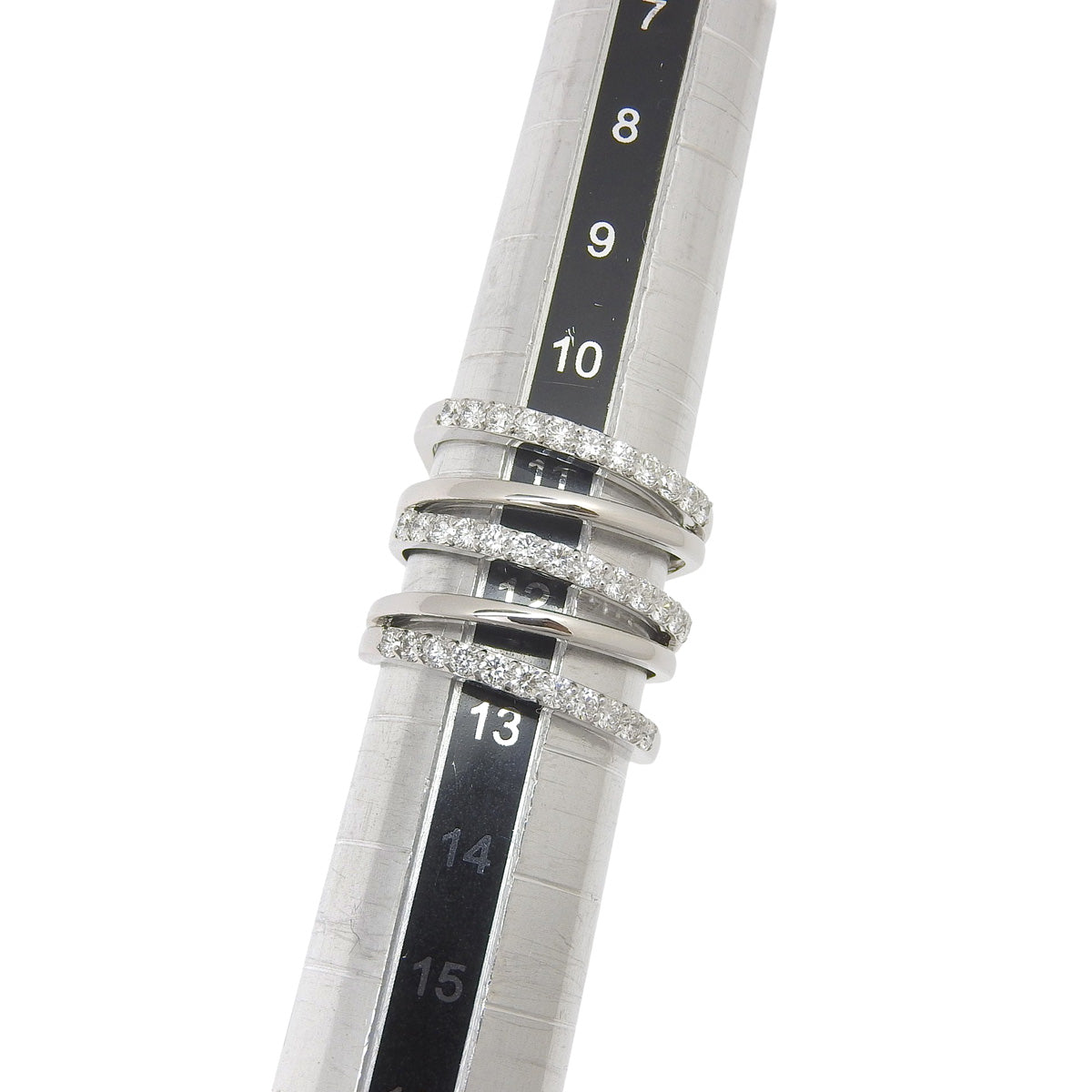 ダイヤモンド リング D1.00 K18 ホワイトゴールド WG