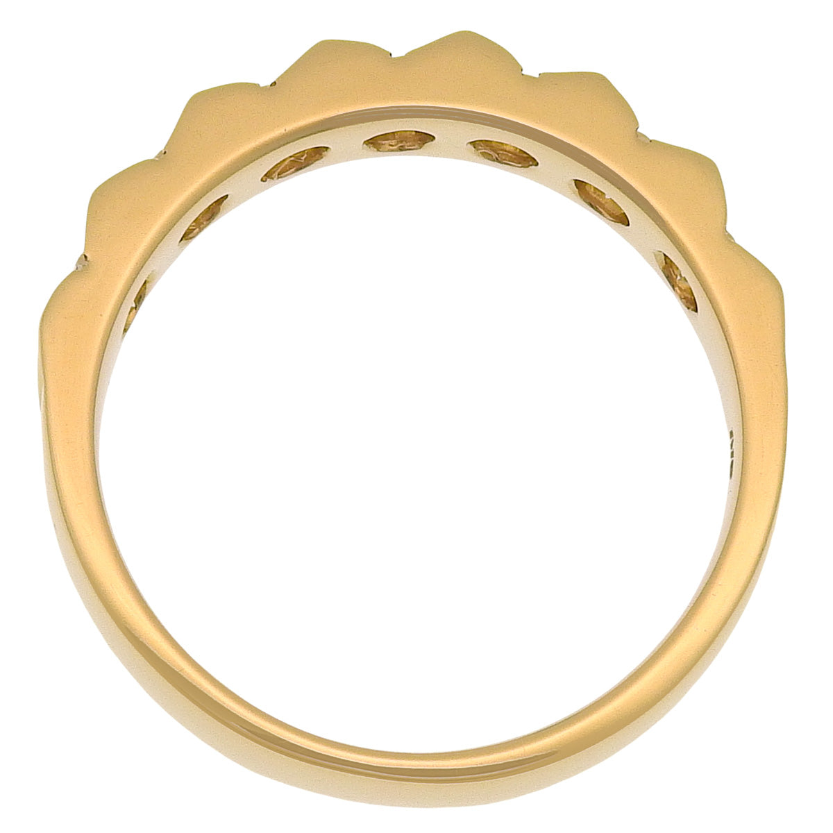 ダイヤモンド リング ダイヤモンド D0.68 K18 イエローゴールド YG 7PD