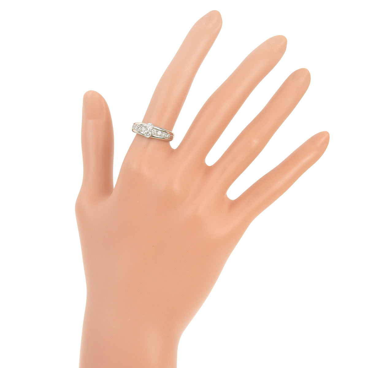 Diamond Ring D0.70 Pt900 Platinum