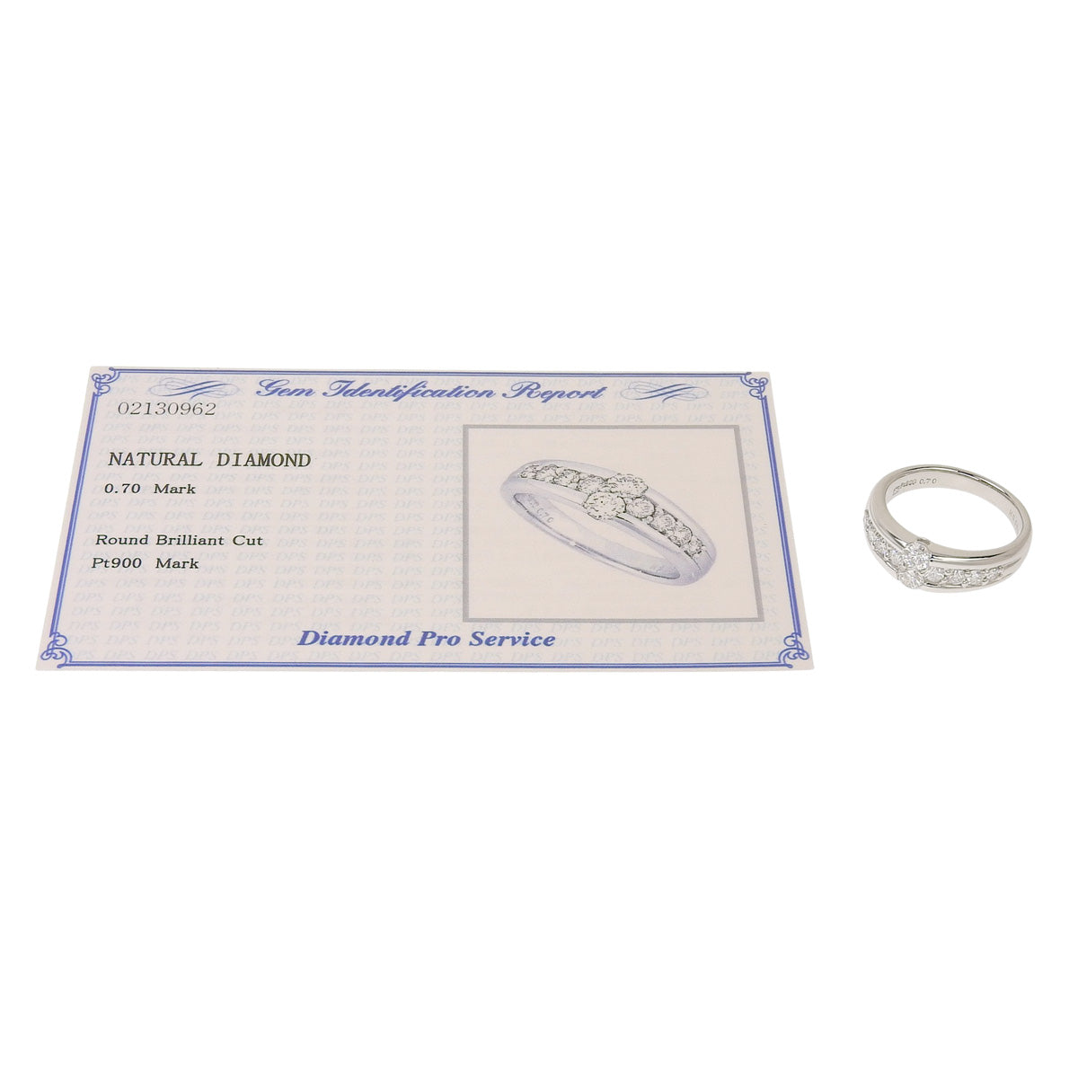 ダイヤモンド リング D0.70 Pt900プラチナ