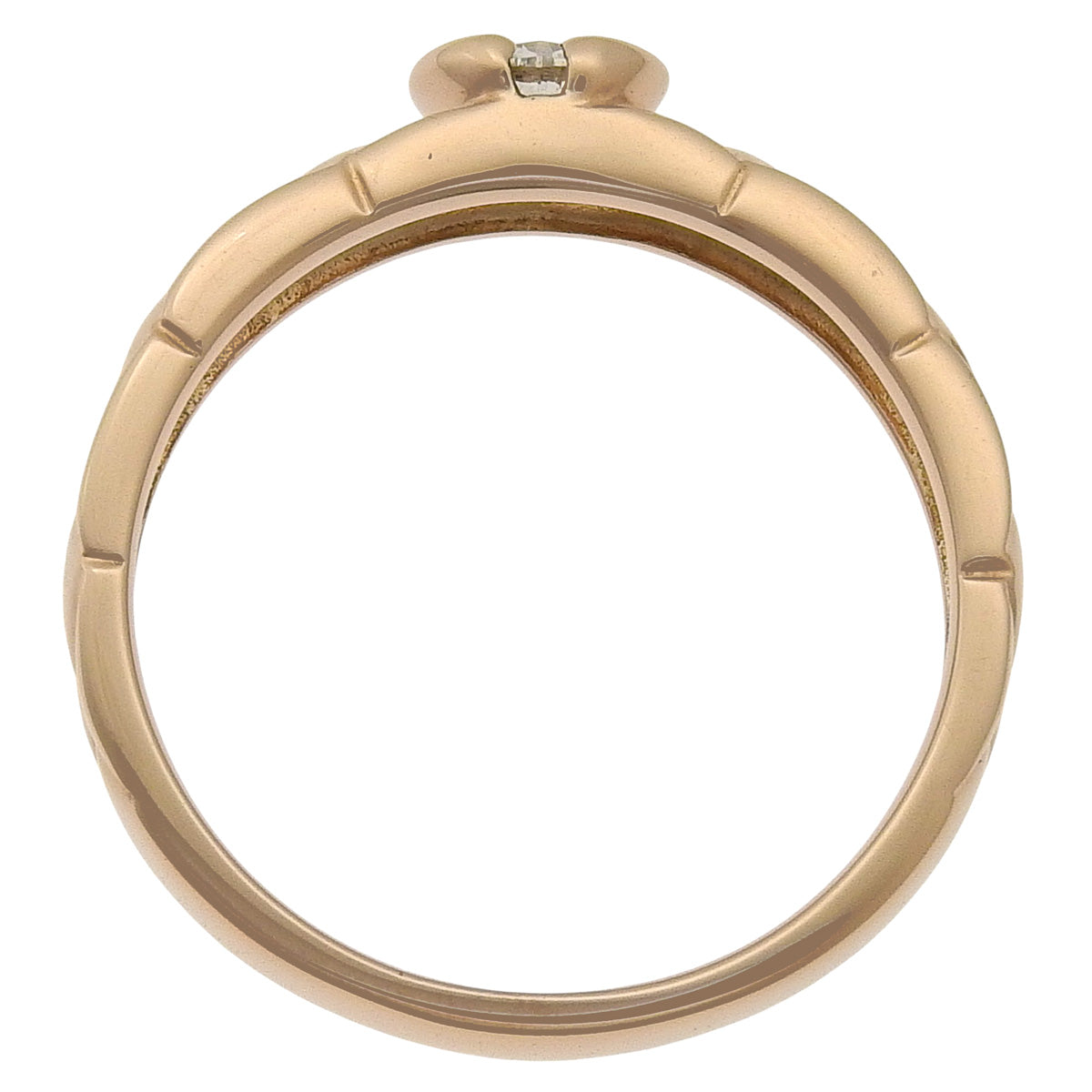 ダイヤモンド リング ダイヤモンド D0.30 K18 ピンクゴールド PG アクセサリー ジュエリー 1PD 1粒