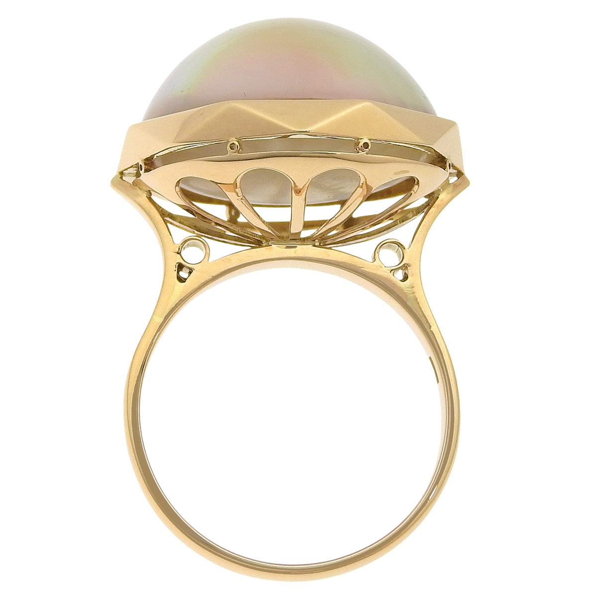 マベパール リング マベパール K18 イエローゴールド YG アクセサリー ジュエリー