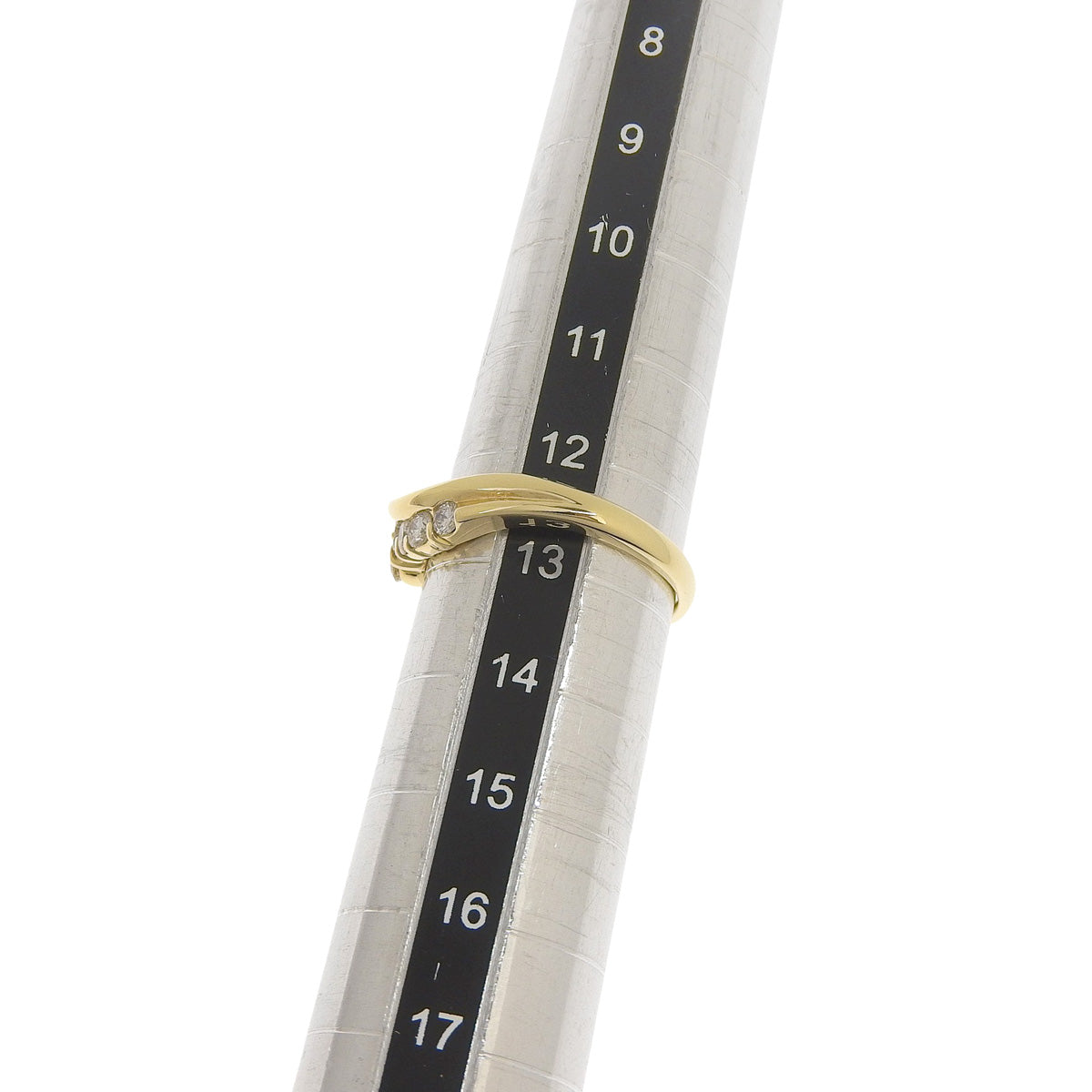 ダイヤモンド リング D0.76 K18 イエローゴールド YG 10PD