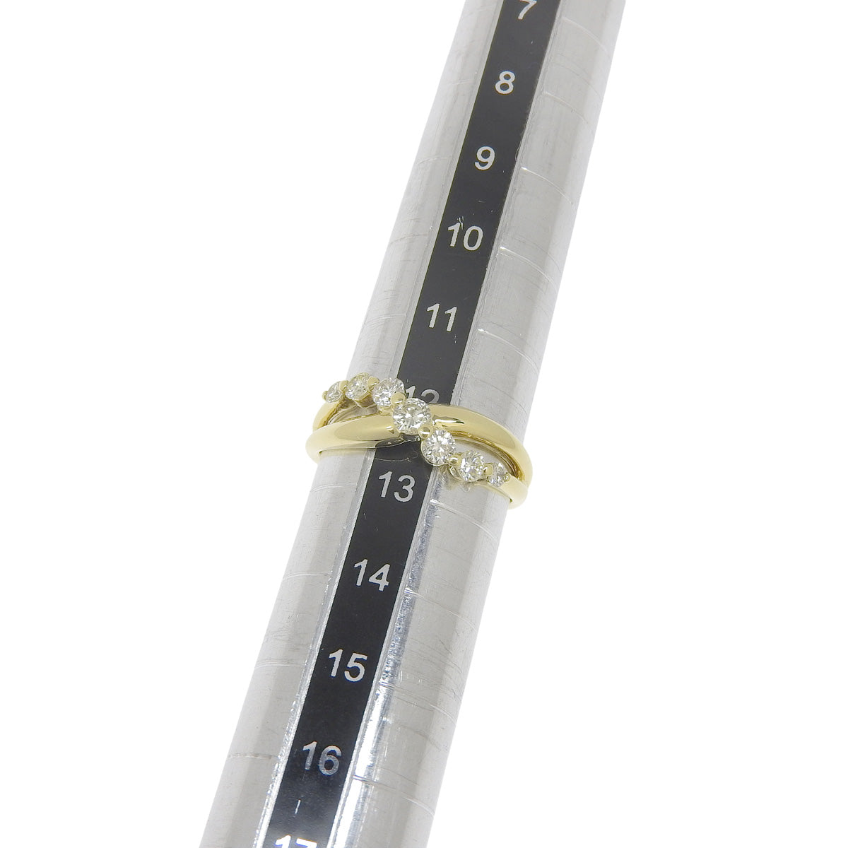 ダイヤモンド リング ダイヤモンド D0.50 K18 イエローゴールド YG 7PD