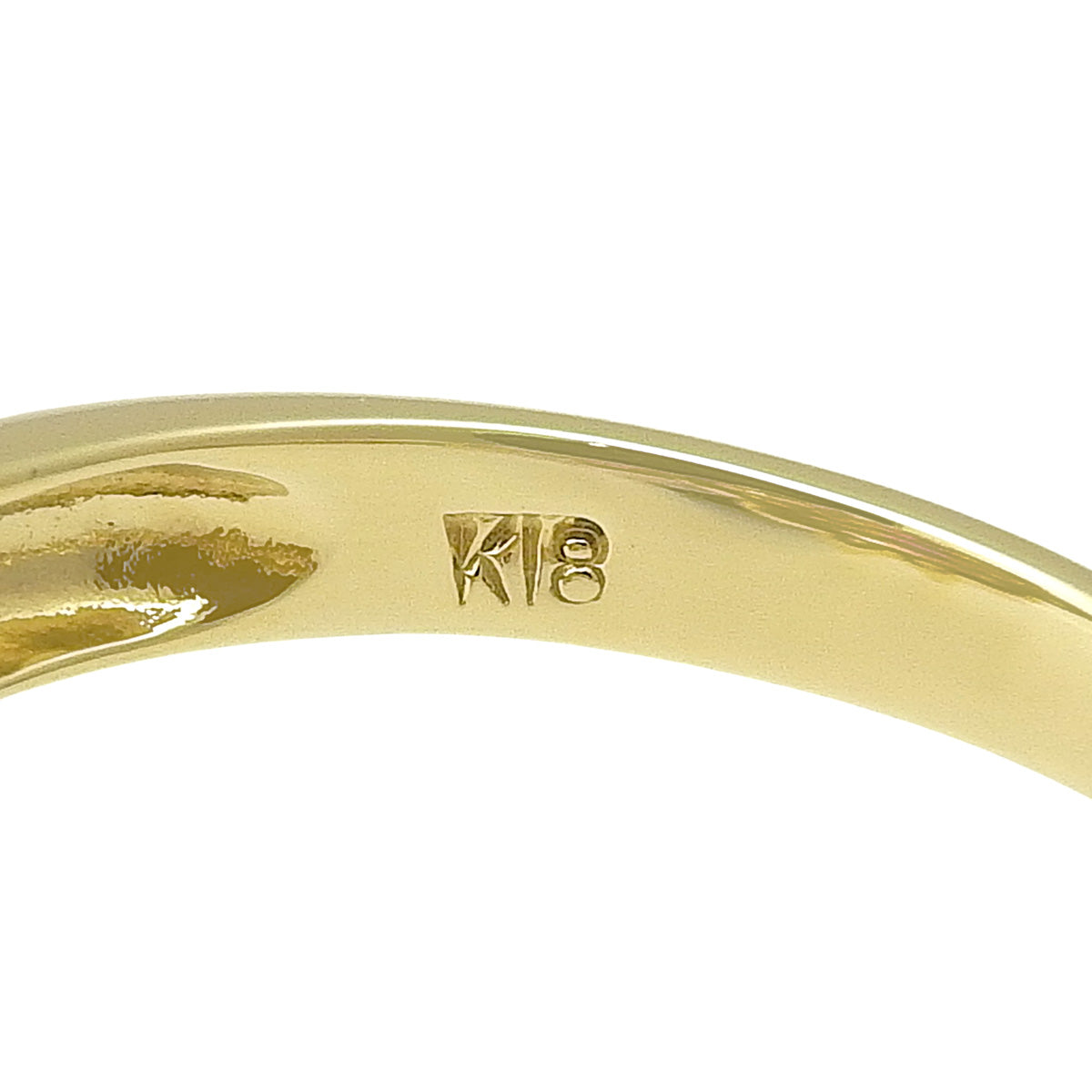 Ruby and Diamond Ring: Ruby/Diamond R0.43/D0.66, 18K Yellow Gold (YG)