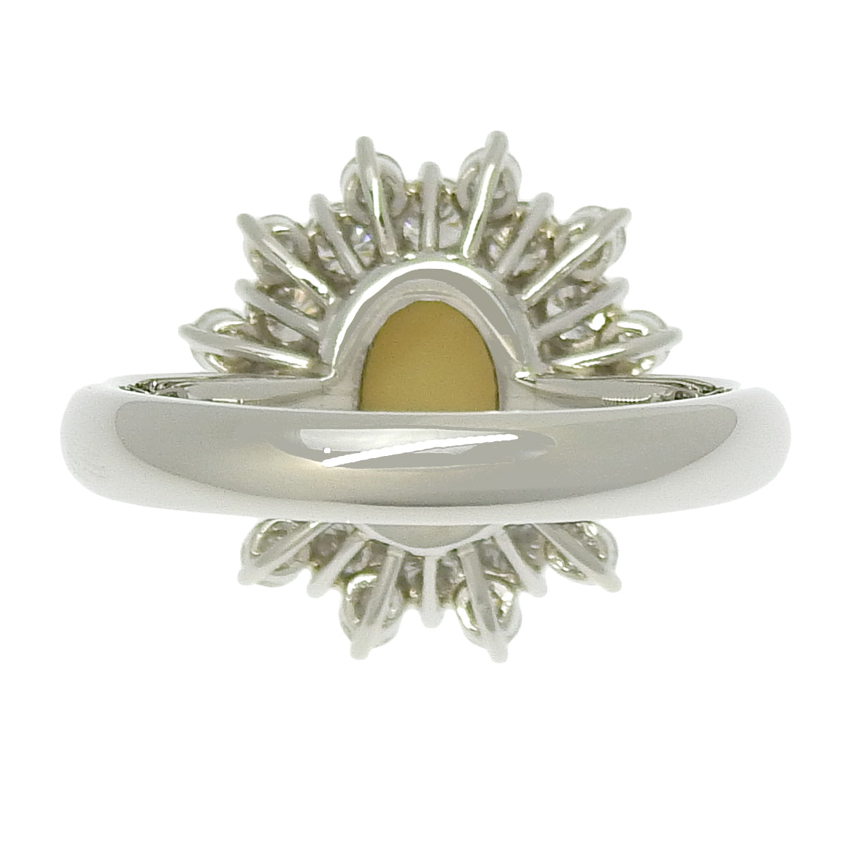 クリソベリル キャッツアイ ダイヤモンド リング CE2.325/D0.98 Pt900プラチナ