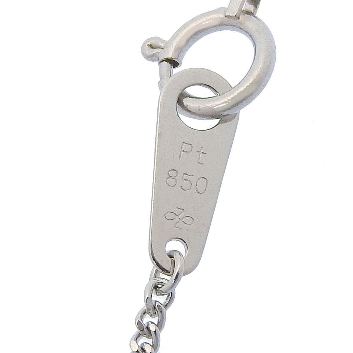 钻石项链 D1.08 Pt850 铂金 1PD 单钻