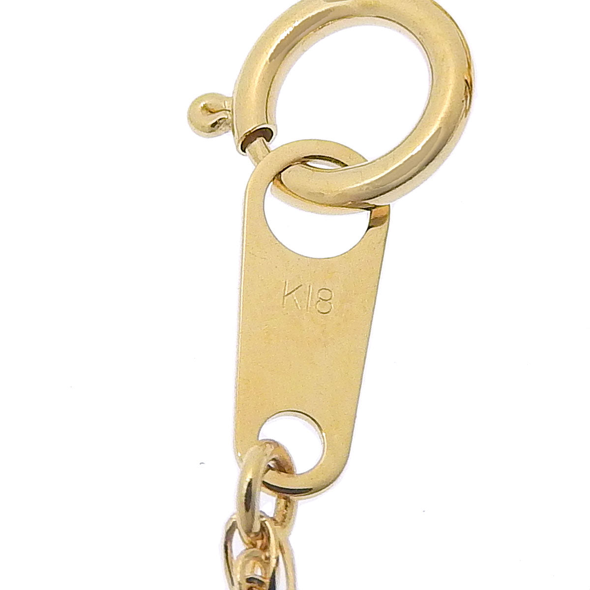 Drop Sapphire Necklace S0.45/D0.41 Yellow Gold K18YG