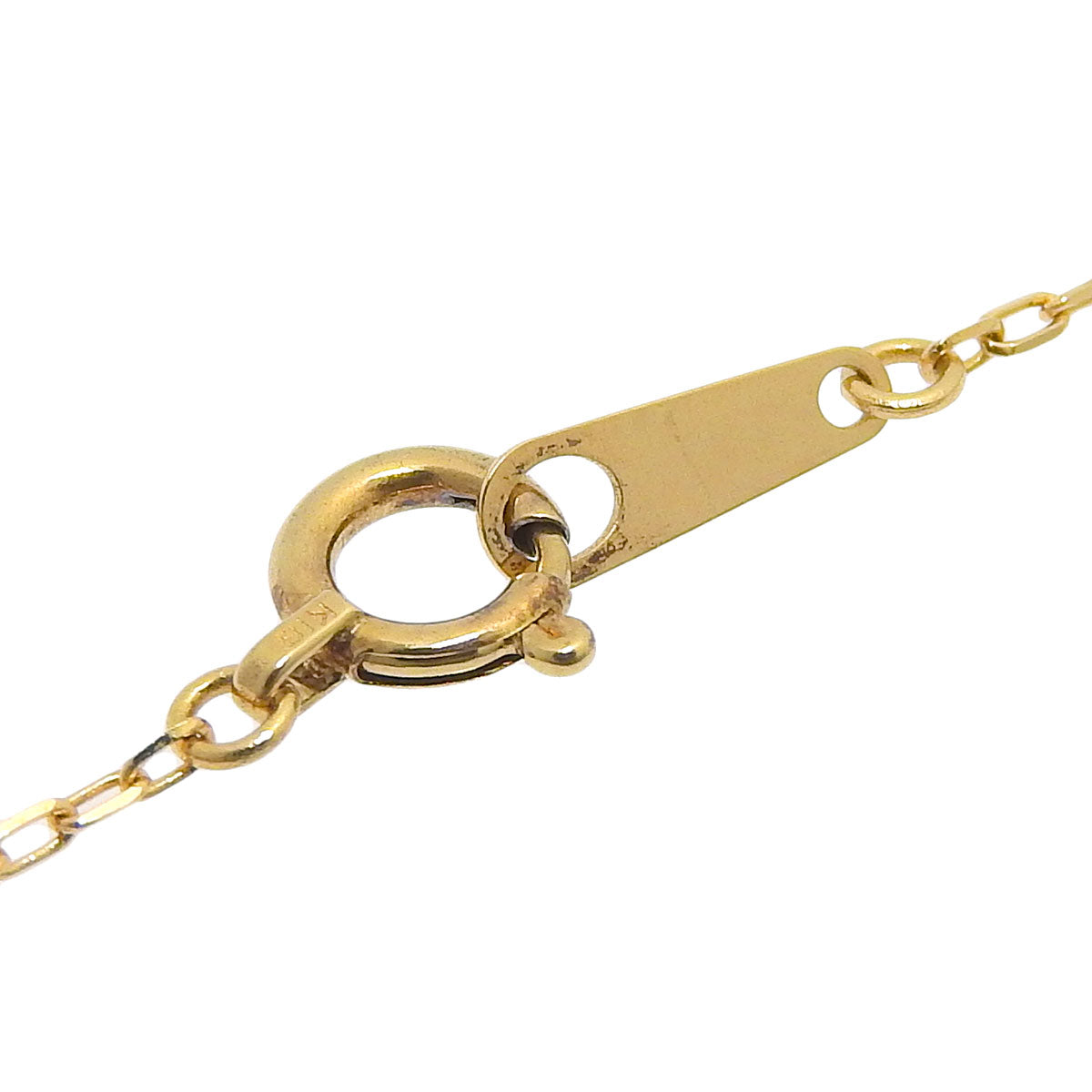 Diamond Necklace, 0.785 carats, 18K Yellow Gold, 1-point diamond.