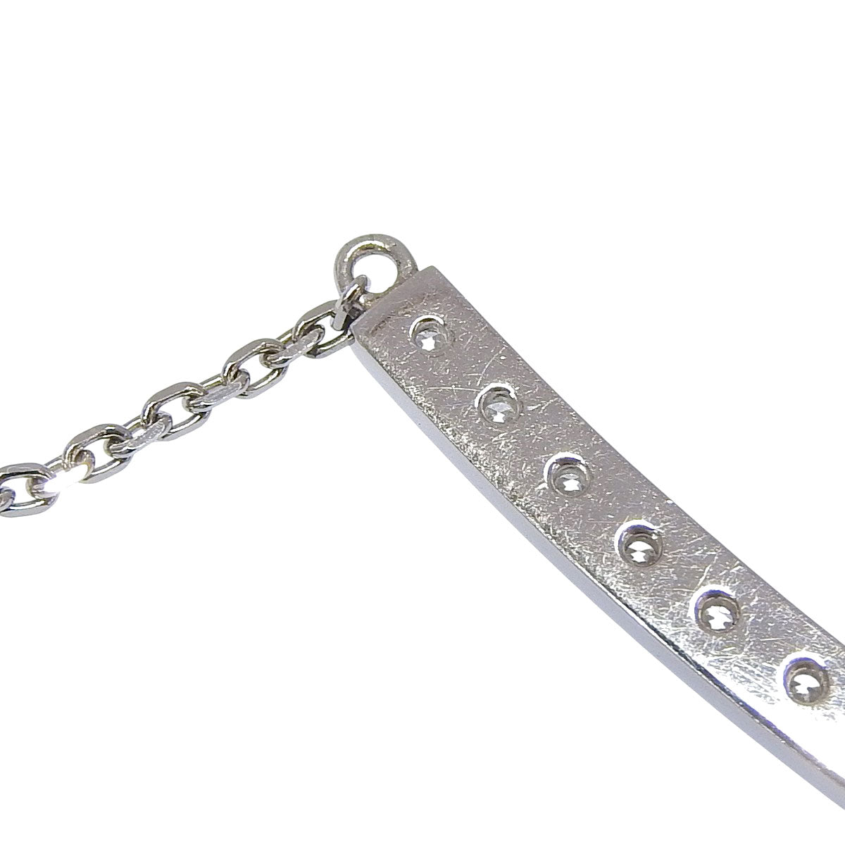 Diamond Necklace, 1.83 carats, Pt900/Pt850 Platinum