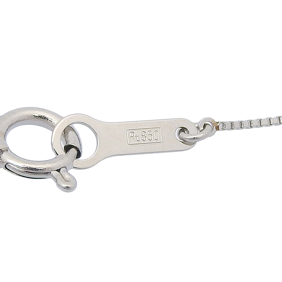 花朵图案钻石项链 D0.50 Pt850 Pt900铂金