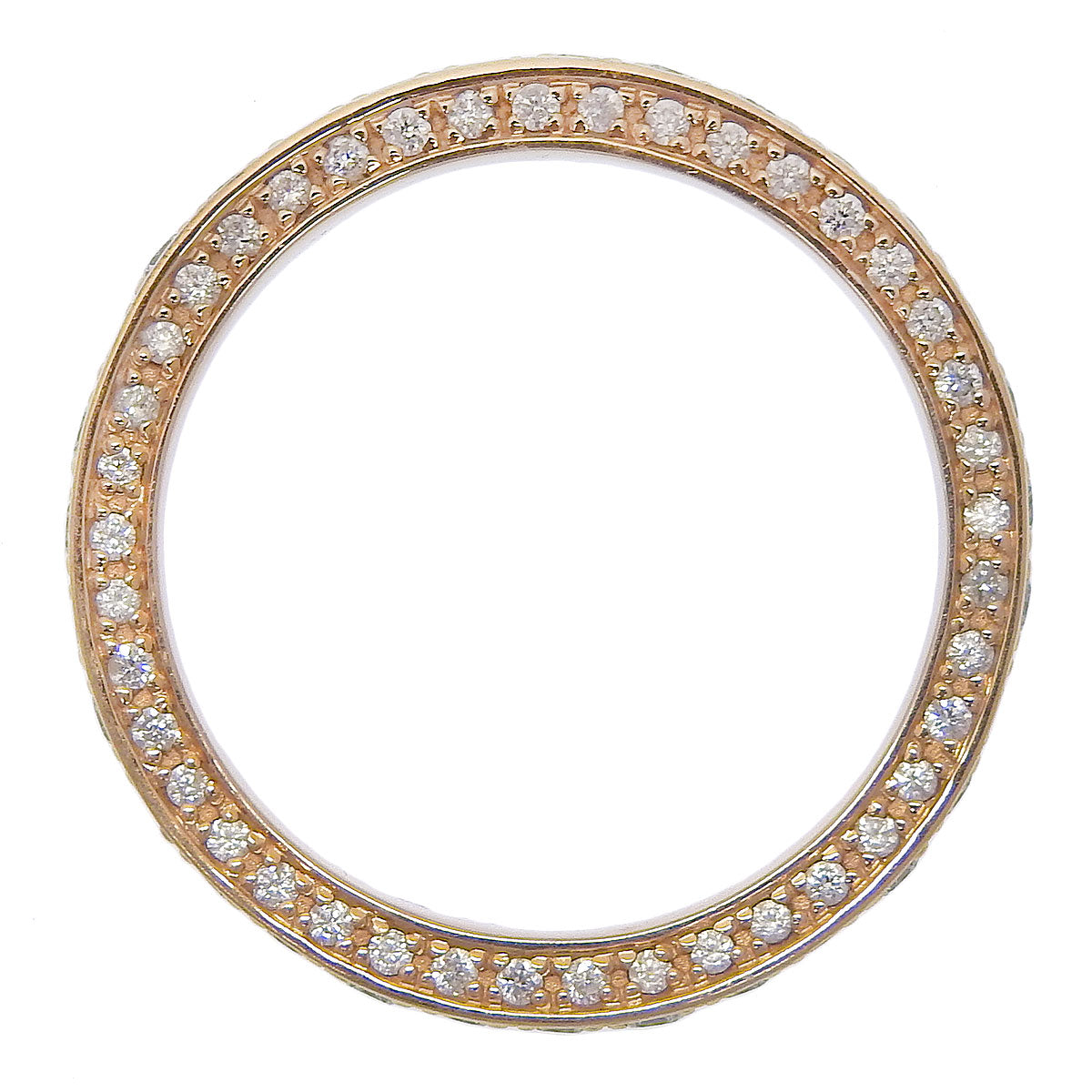 フルエタニティ ダイヤモンド リング D1.03 K18 ピンクゴールド PG