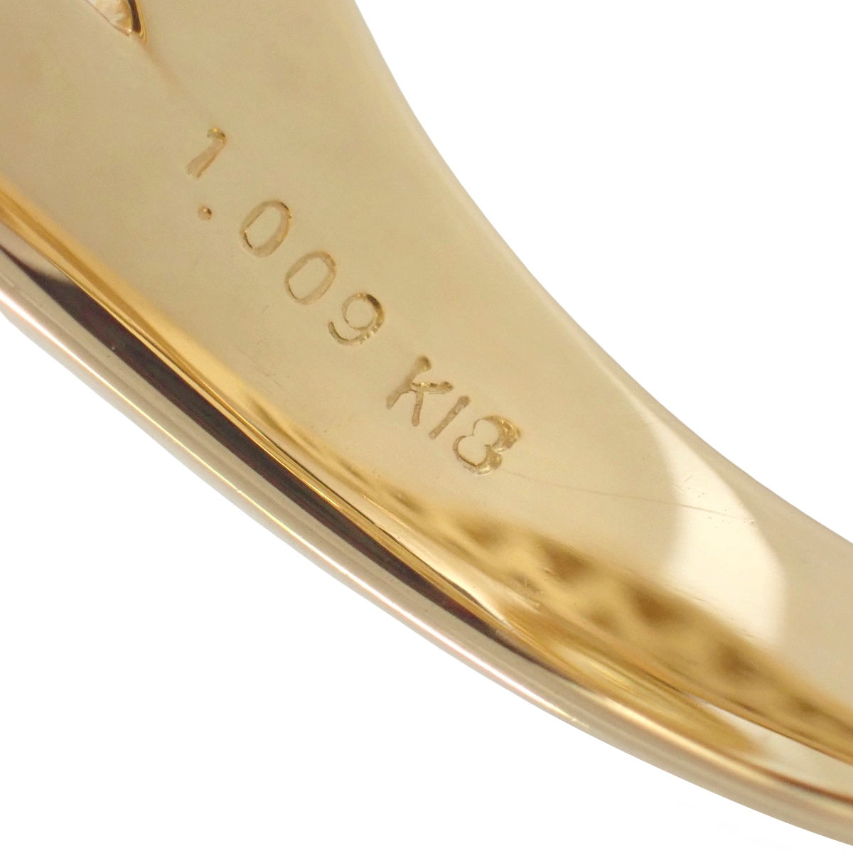 ダイヤモンド リング D1.009,1.41 イエローゴールド K18YG アクセサリー ジュエリー