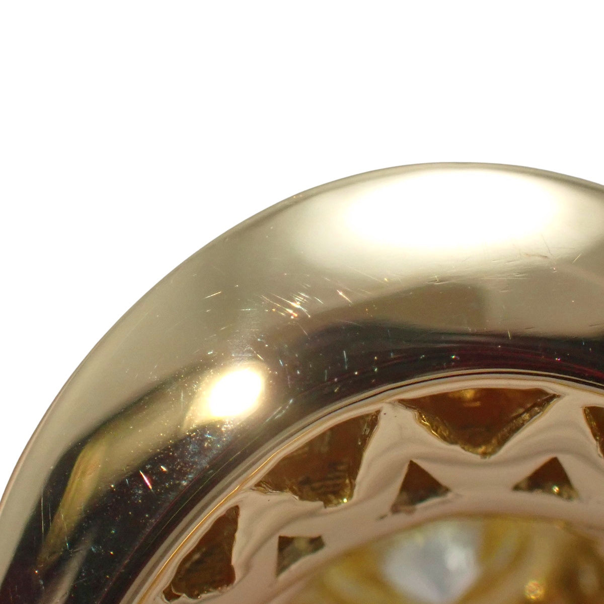 Diamond Ring D1.009, 1.41 Yellow Gold K18YG Accessory Jewelry