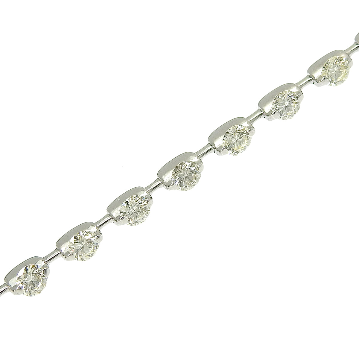 Diamond Bracelet, 2.00 carats, 18K White Gold