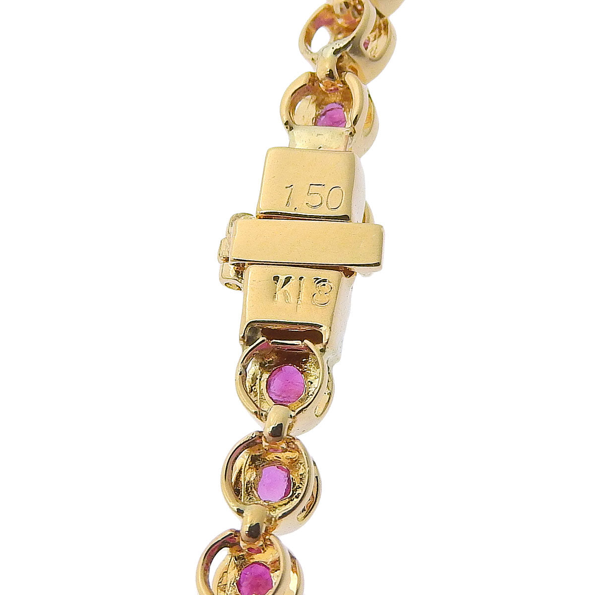 Ruby Bracelet R1.50 Yellow Gold K18YG