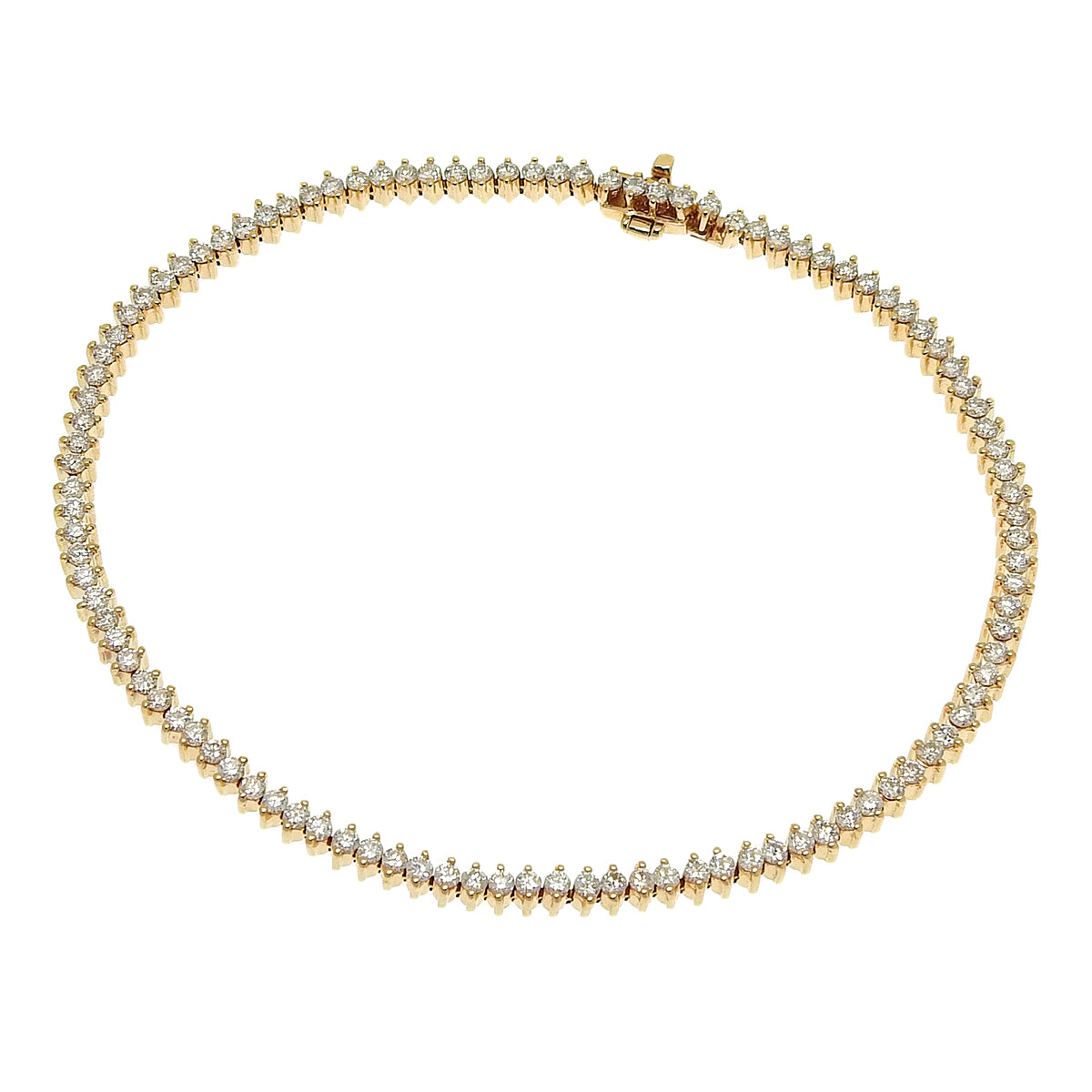 Diamond Bracelet, 2.00 carats, 18K Yellow Gold