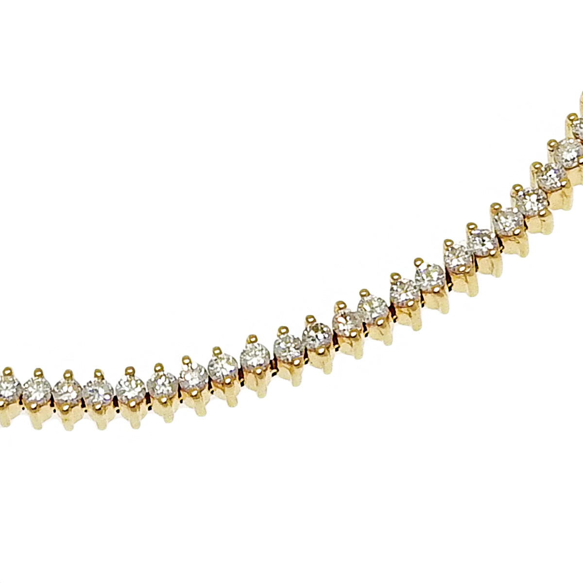Diamond Bracelet, 2.00 carats, 18K Yellow Gold