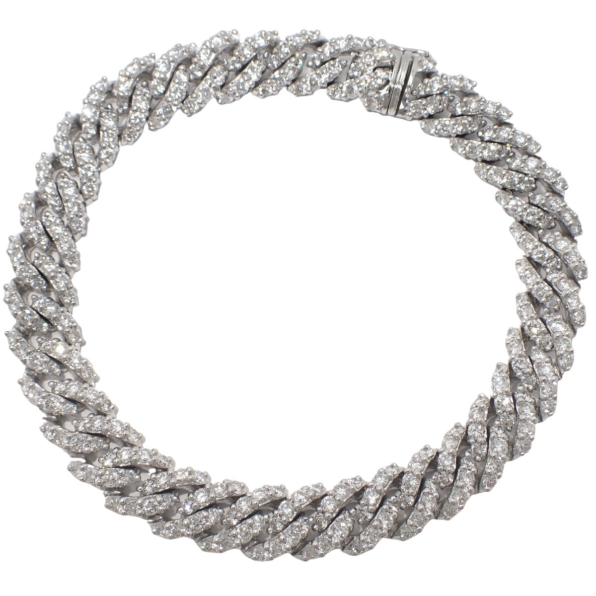 Diamond Bracelet, 9.58 carats, Pt900 Platinum
