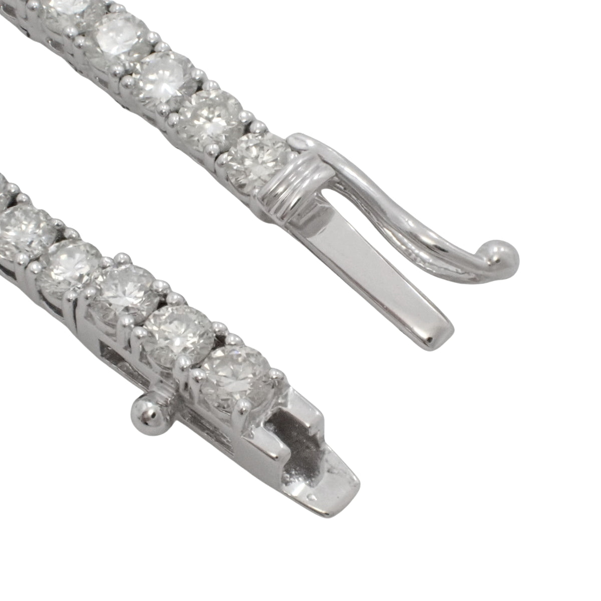 网球钻石项链 D14.50 K14 白金 WG