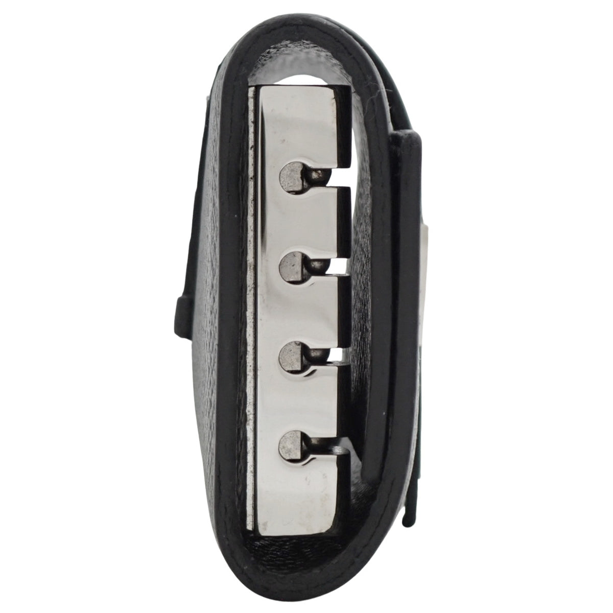 Bearn Key Case, Epsom Leather, Palladium Hardware, Q Stamp