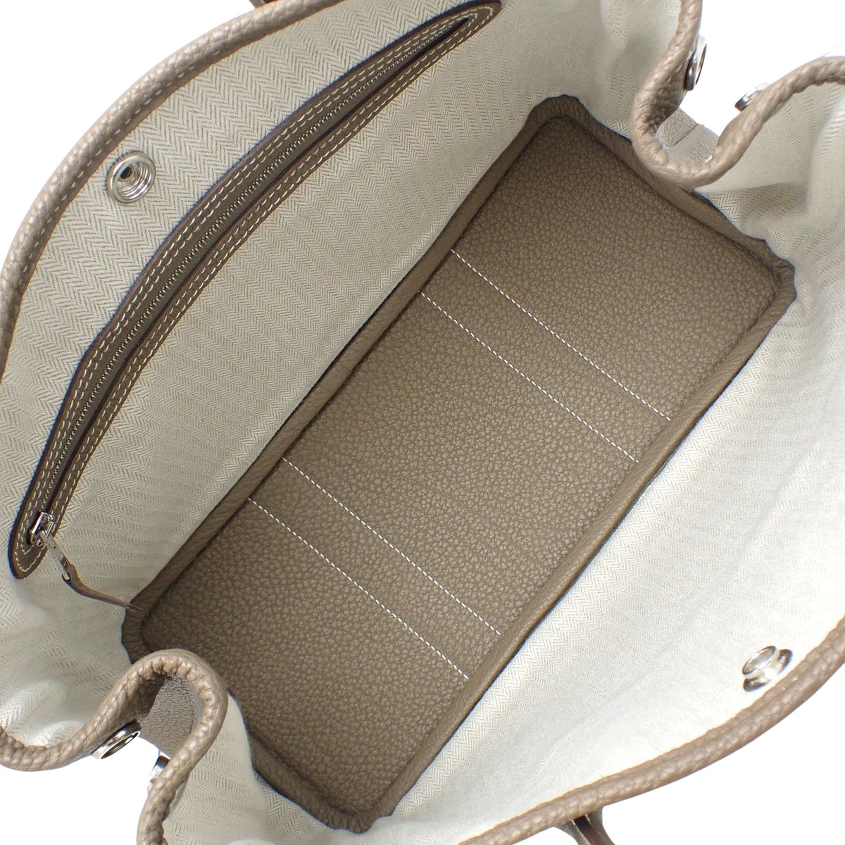 ガーデンパーティTPM ネゴンダ パラジウム金具 エトープ/エトゥープ シルバー金具 Z刻印
