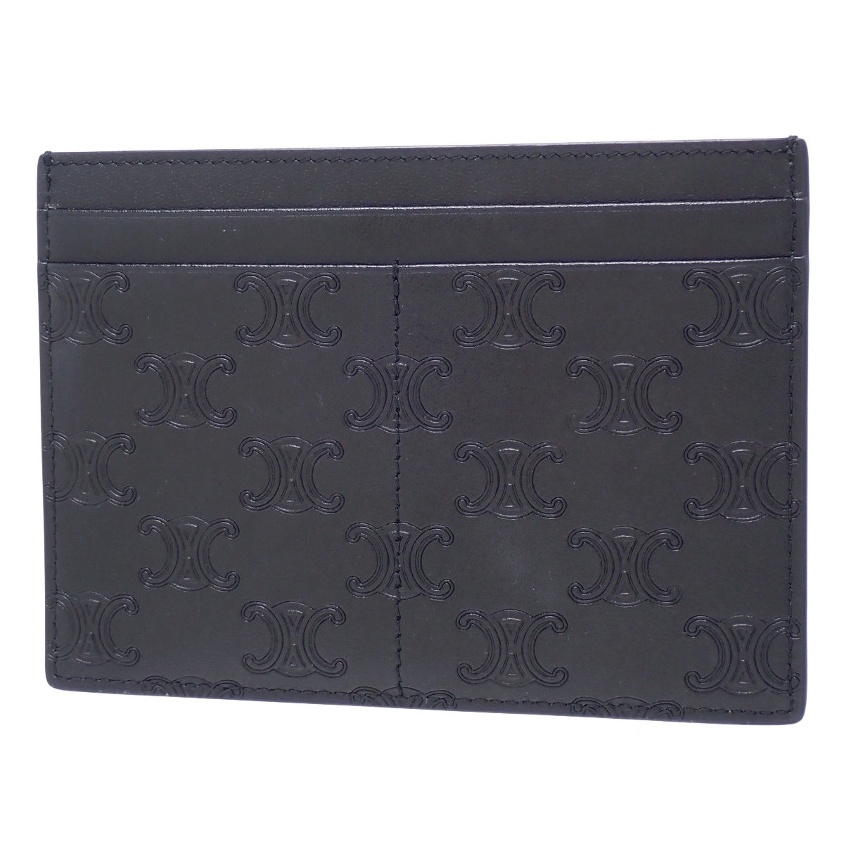 Triomphe Large Card Holder in Leather