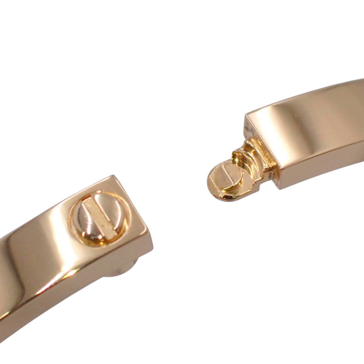 LOVE Bracelet, Small Model, 10 Diamonds, K18 Pink Gold, PG, Love Bracelet, 10PD, Full Diamond