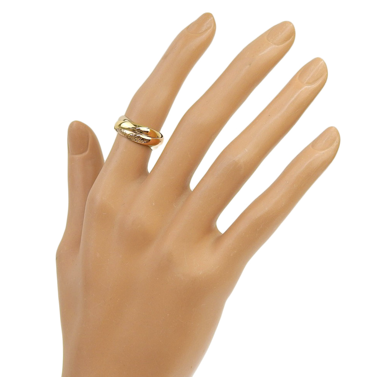 Trinity Ring, K18 (18k gold) PG (Pink Gold), YG (Yellow Gold), WG (White Gold)