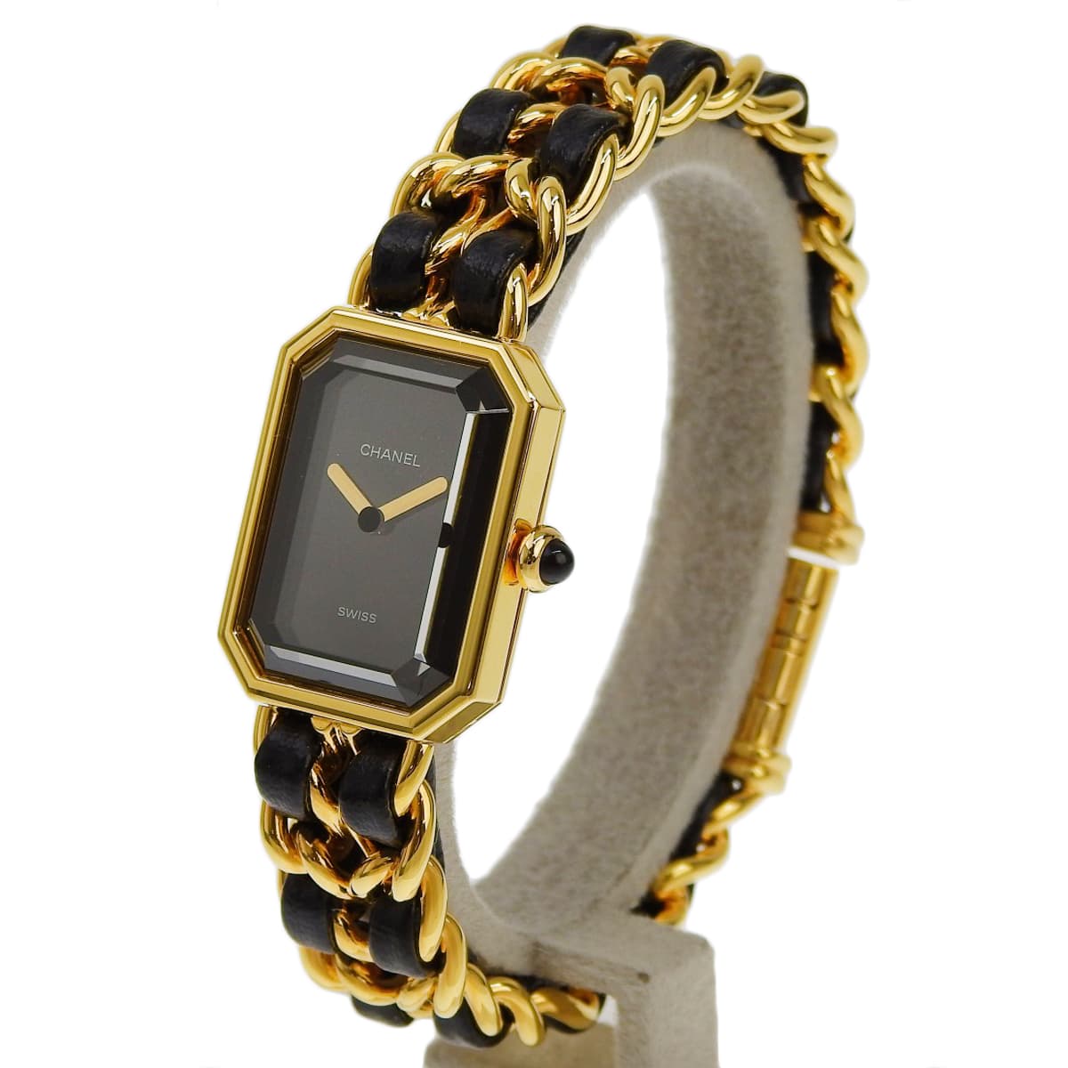 Premiere L H0001 GP/Leather, Black Quartz