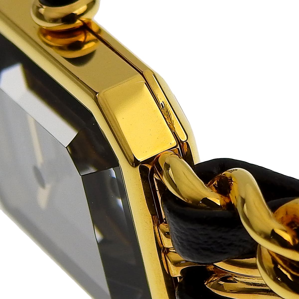 Premiere L H0001 GP/皮革黑色石英