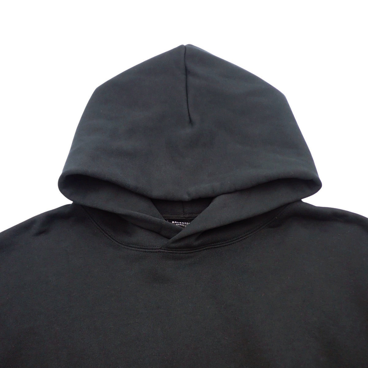 洗标背面印花Logo连帽衫 2022 XS 黑色