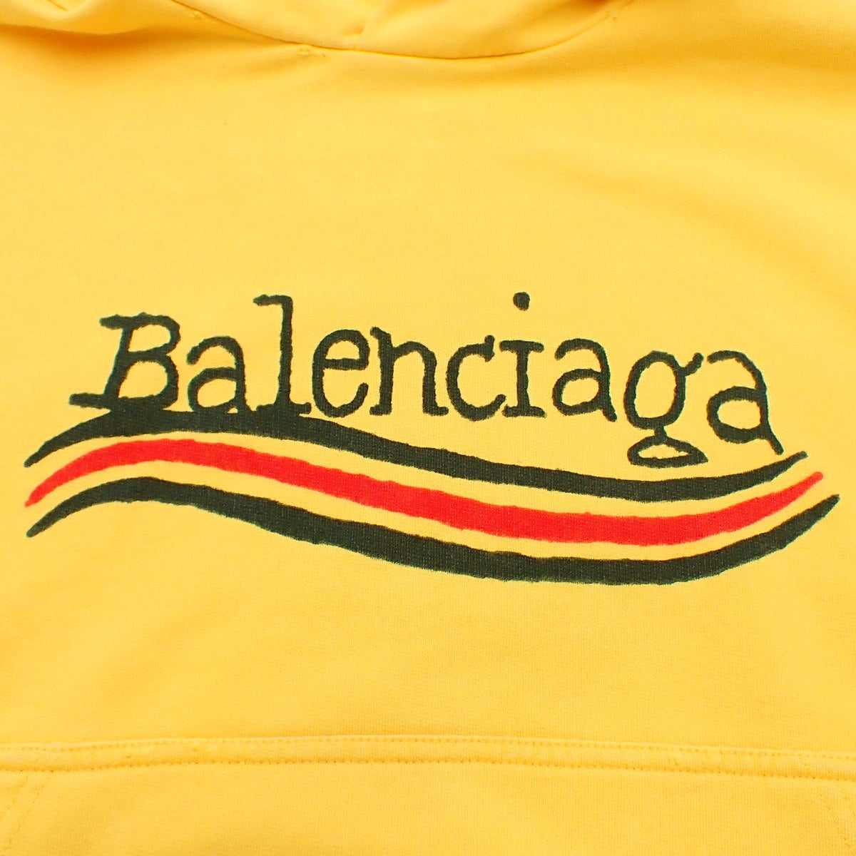 Destroyed Logo Hoodie 2022 XS Yellow