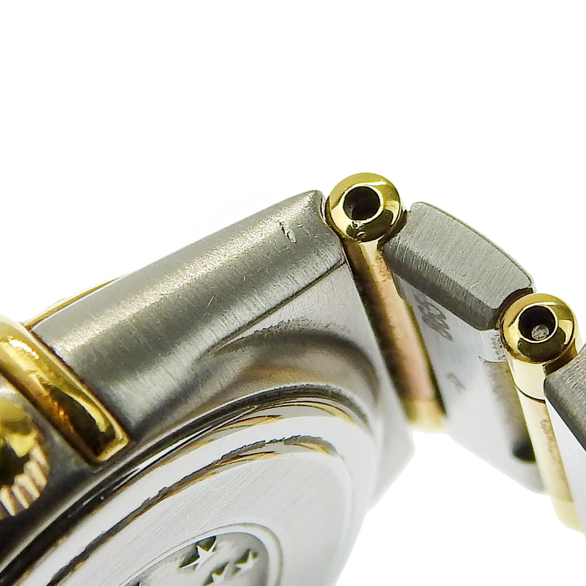 コンステレーション ミニ ベゼルダイヤ 1267.15.00 YG/SS ダイヤインデックス 12PD クオーツ レディース