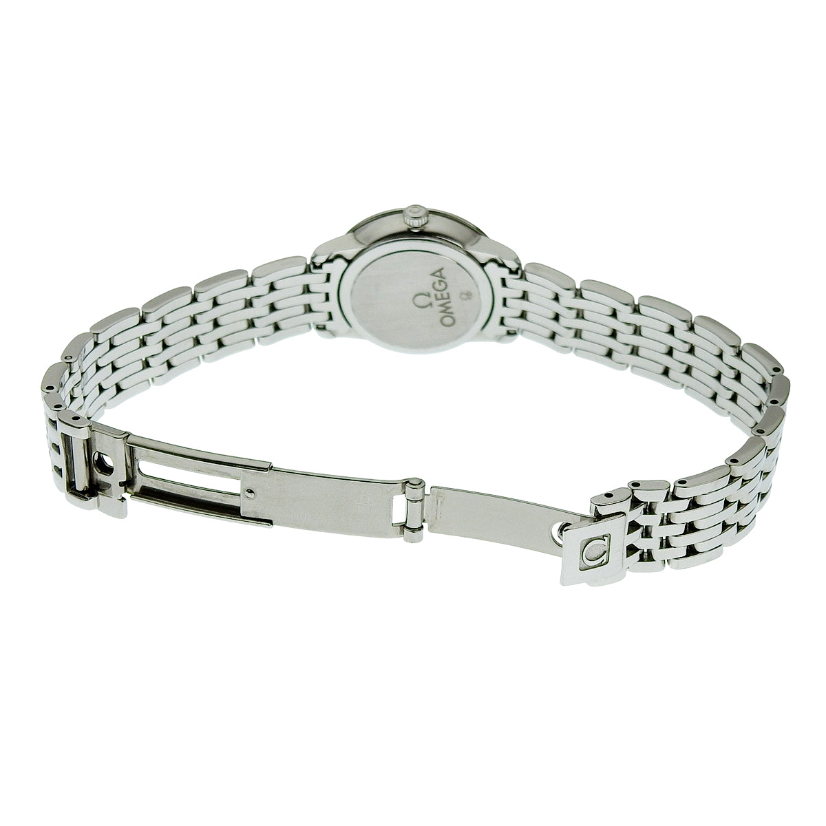 デ・ヴィル プレステージ 424.10.24.60.01.001 SS ブラック クオーツ レディース