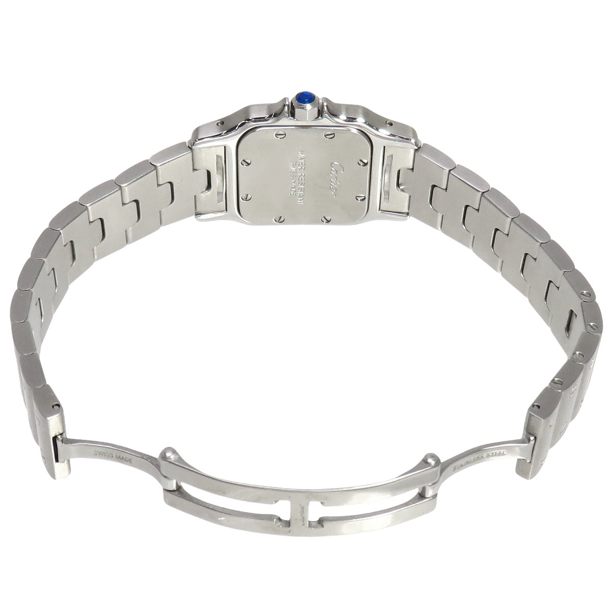 Santos Galbe SM W20056D6 不锈钢石英表