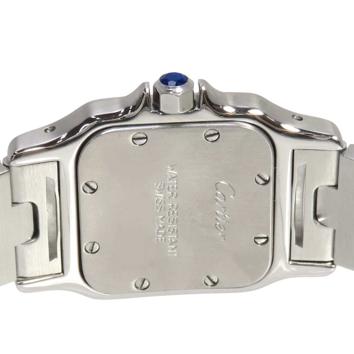 Santos Galbe SM W20056D6 不锈钢石英表