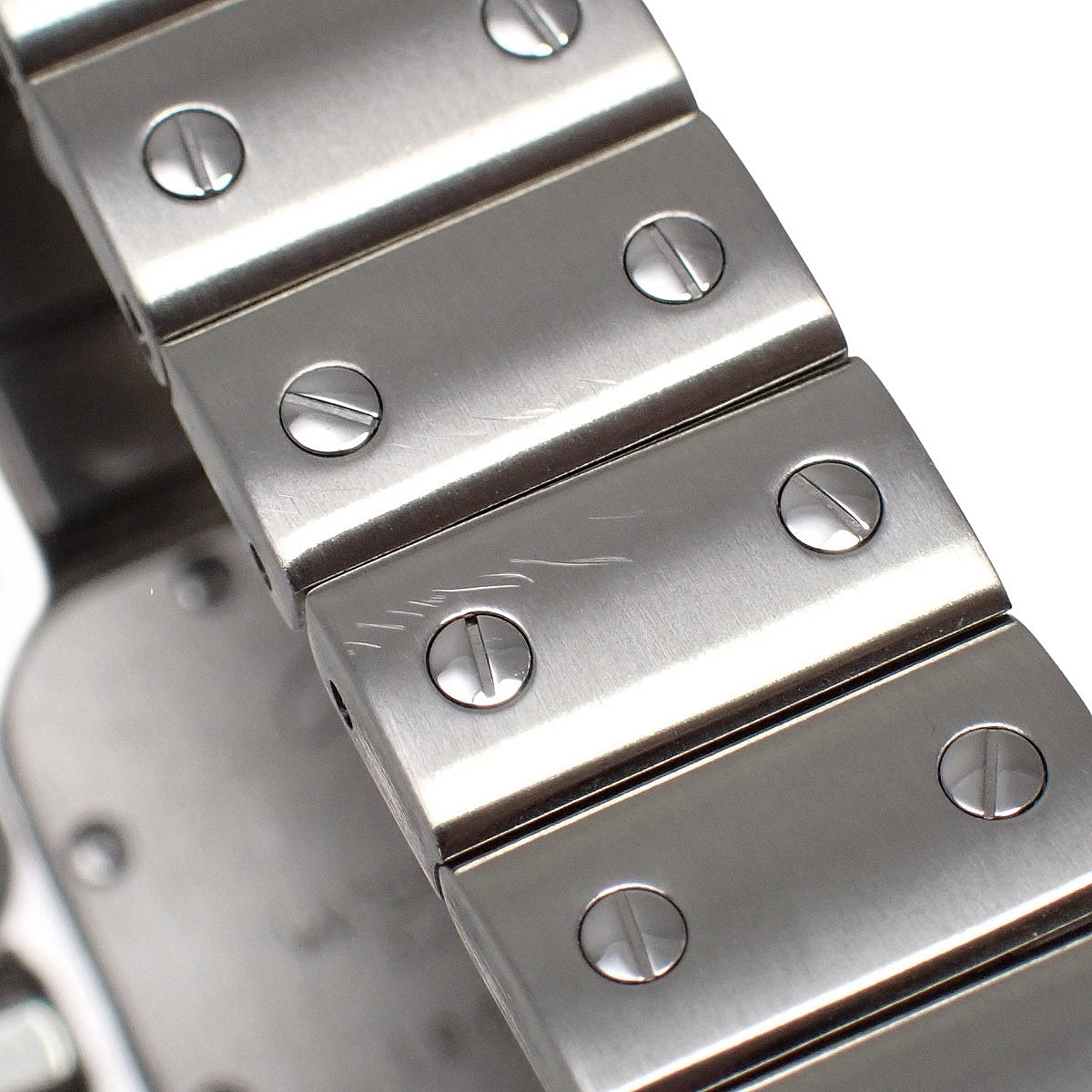 Santos Galbe SM W20056D6 不锈钢石英表