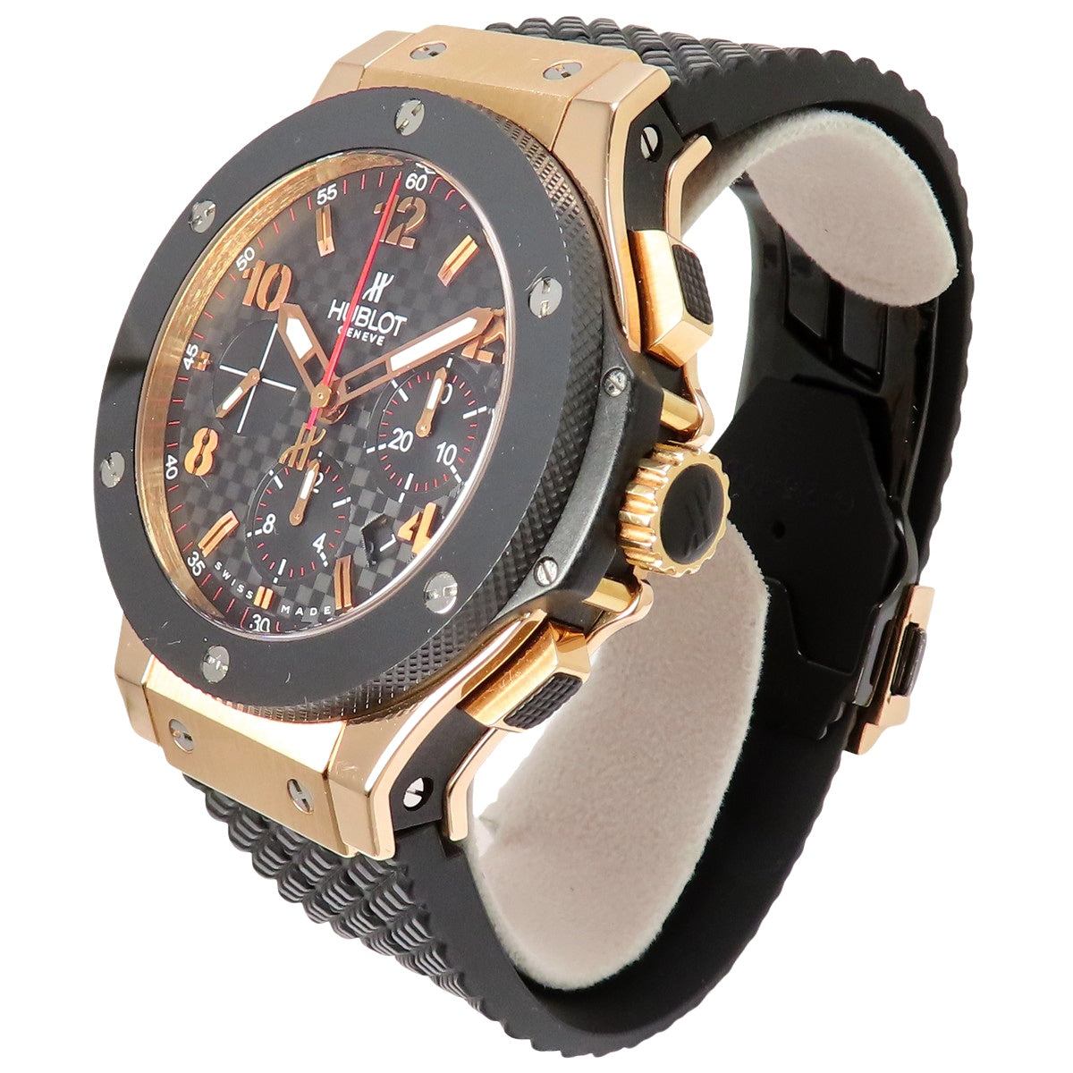 ビッグバン クロノグラフ 301.PB.131.RX PG/ラバー ブラック 自動巻き