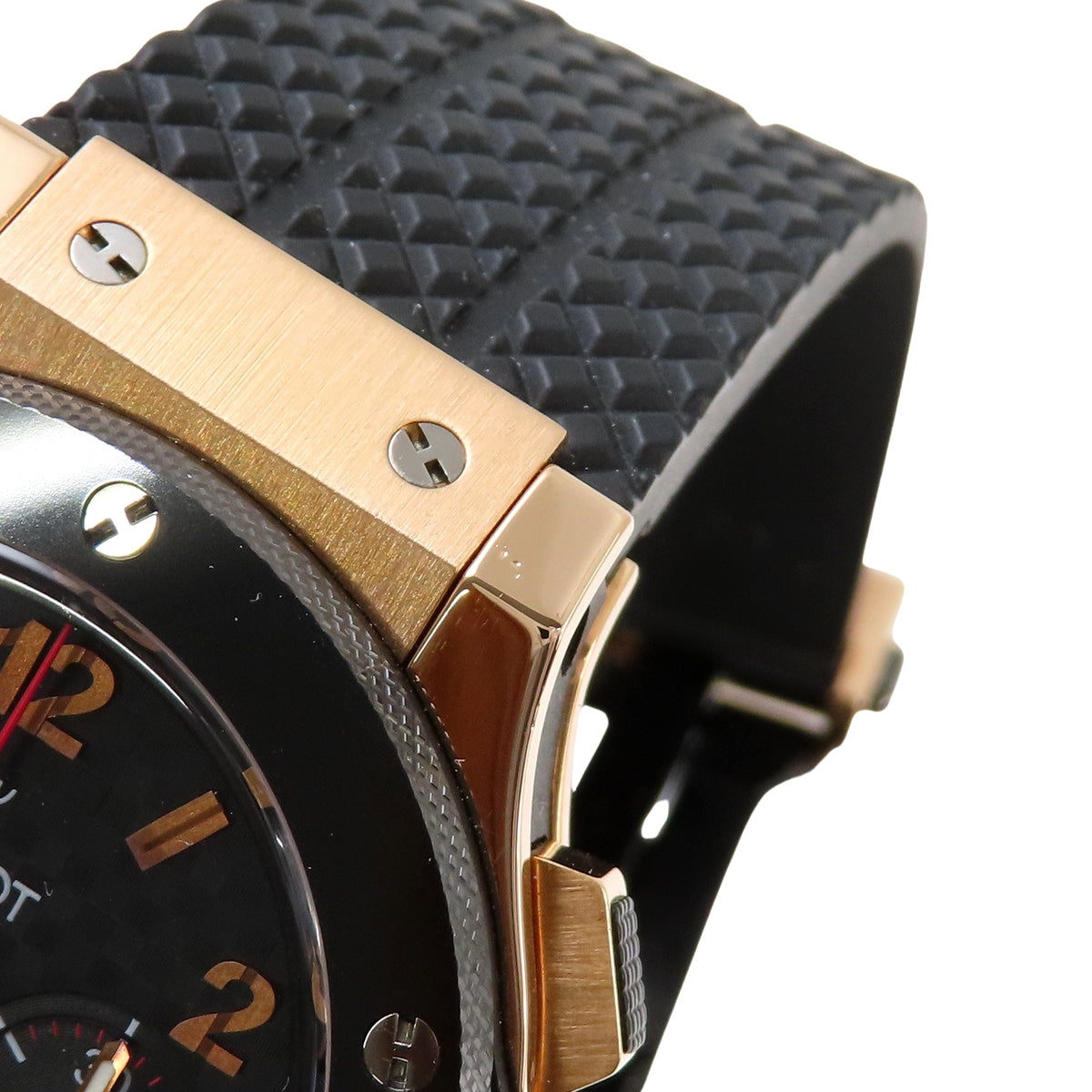 Big Bang Chronograph 301.PB.131.RX, Pink Gold/Rubber, Black Automatic