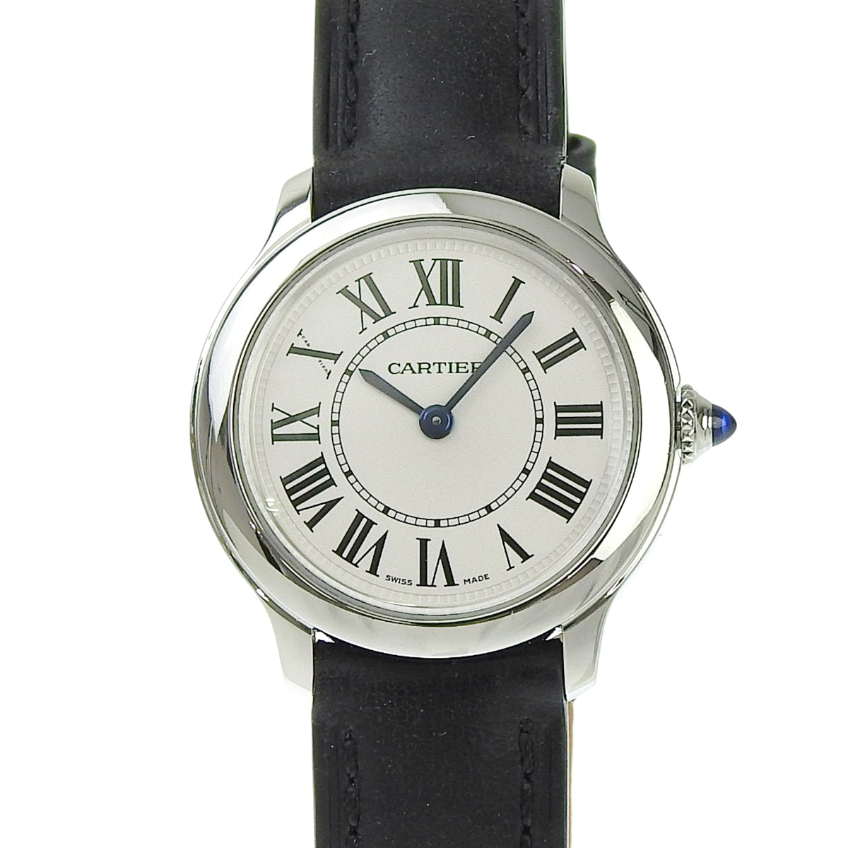 Ronde Must de Cartier WSRN0030 SS White Quartz Women's