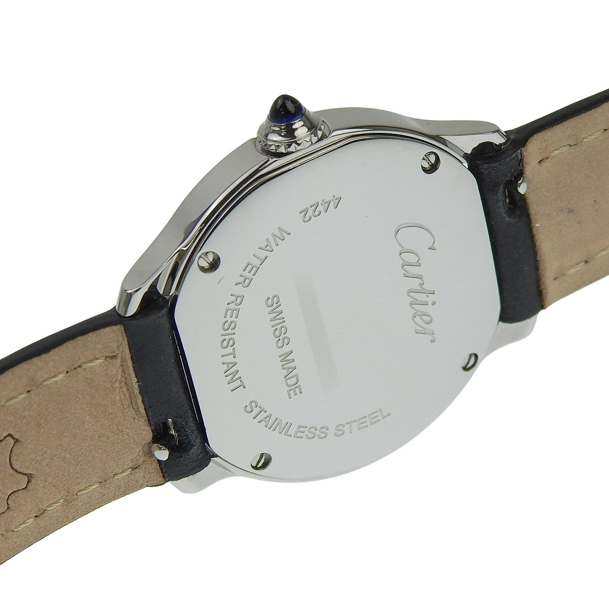 ロンド マスト ドゥ カルティエ WSRN0030 SS ホワイト クオーツ レディース