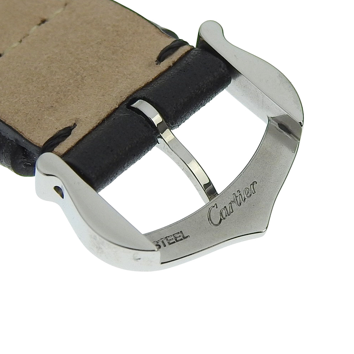 ロンド マスト ドゥ カルティエ WSRN0030 SS ホワイト クオーツ レディース