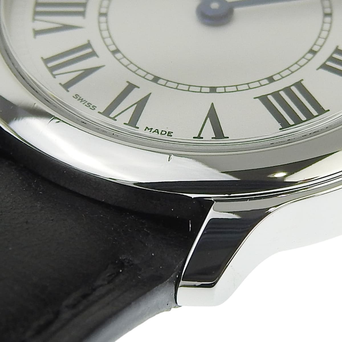 Ronde Must de Cartier WSRN0030 SS White Quartz Women's