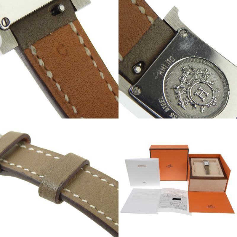 H Watch Mini W037883WW00/HH1.110 SS Swift 白色石英女表