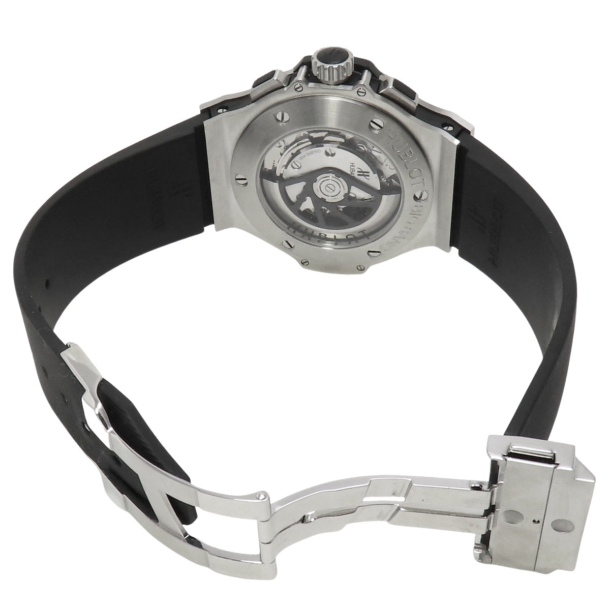 Big Bang Steel 301.SX.1170.RX 不锈钢/橡胶黑色自动男士腕表