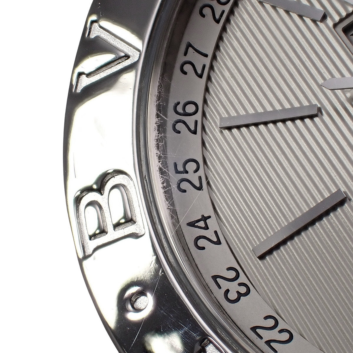 宝格丽 (Bvlgari) 三历腕表 BBW38GLAC 白色皮革自动男士腕表