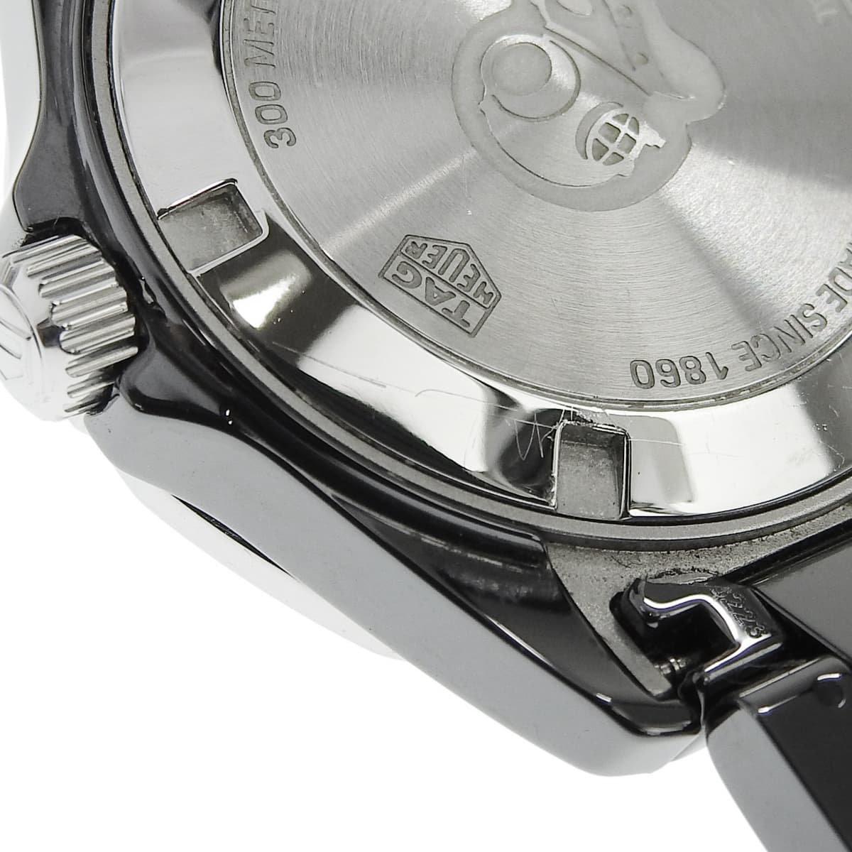 アクアレーサー WAY1390.BH0716 CE/SS ブラック クオーツ レディース