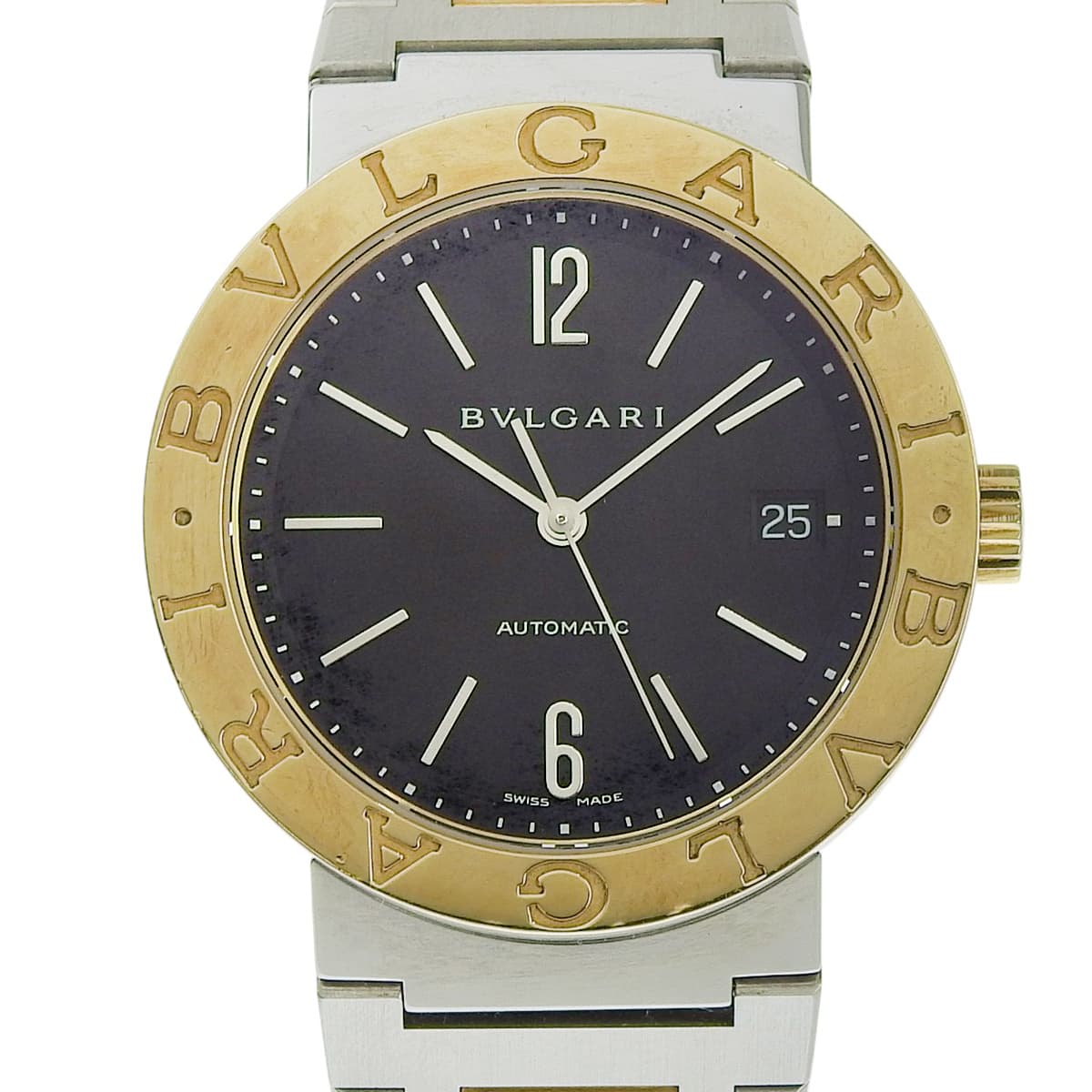 Bvlgari Bvlgari BB38SG Black Automatic Men's Watch