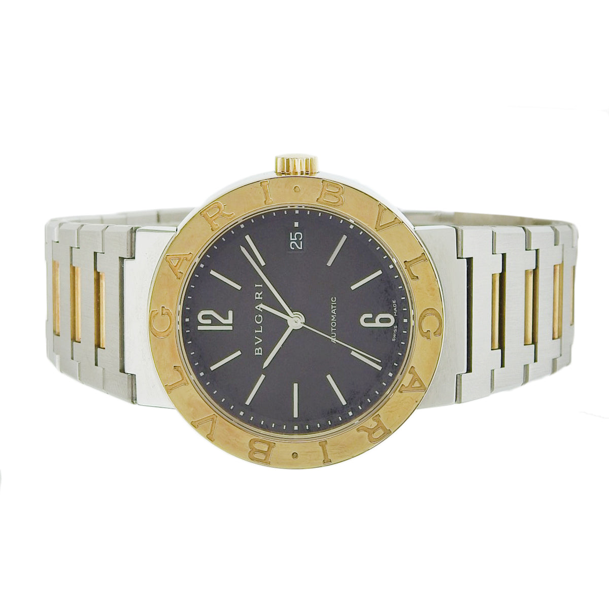 Bvlgari Bvlgari BB38SG Black Automatic Men's Watch